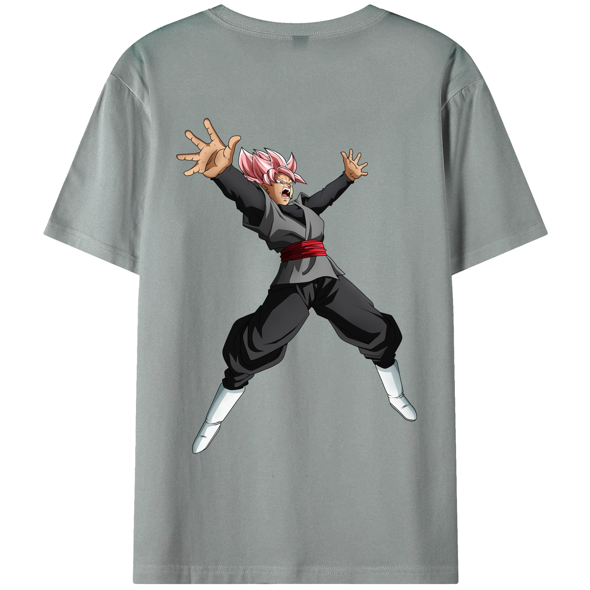 （画像用） ドラゴンボール ベジット DRAGON BALL Vegetto 綿100％ メンズ半袖Tシャツ（バックプリント） 通気性